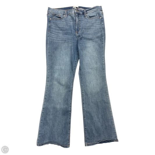 Jeans Straight By Jessica Simpson In Blue Denim, Size: 14