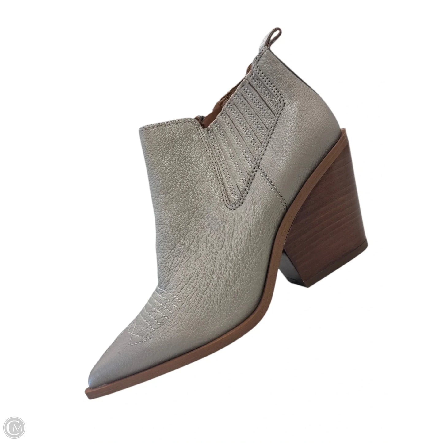 Boots Western By Franco Sarto In Grey, Size: 6.5