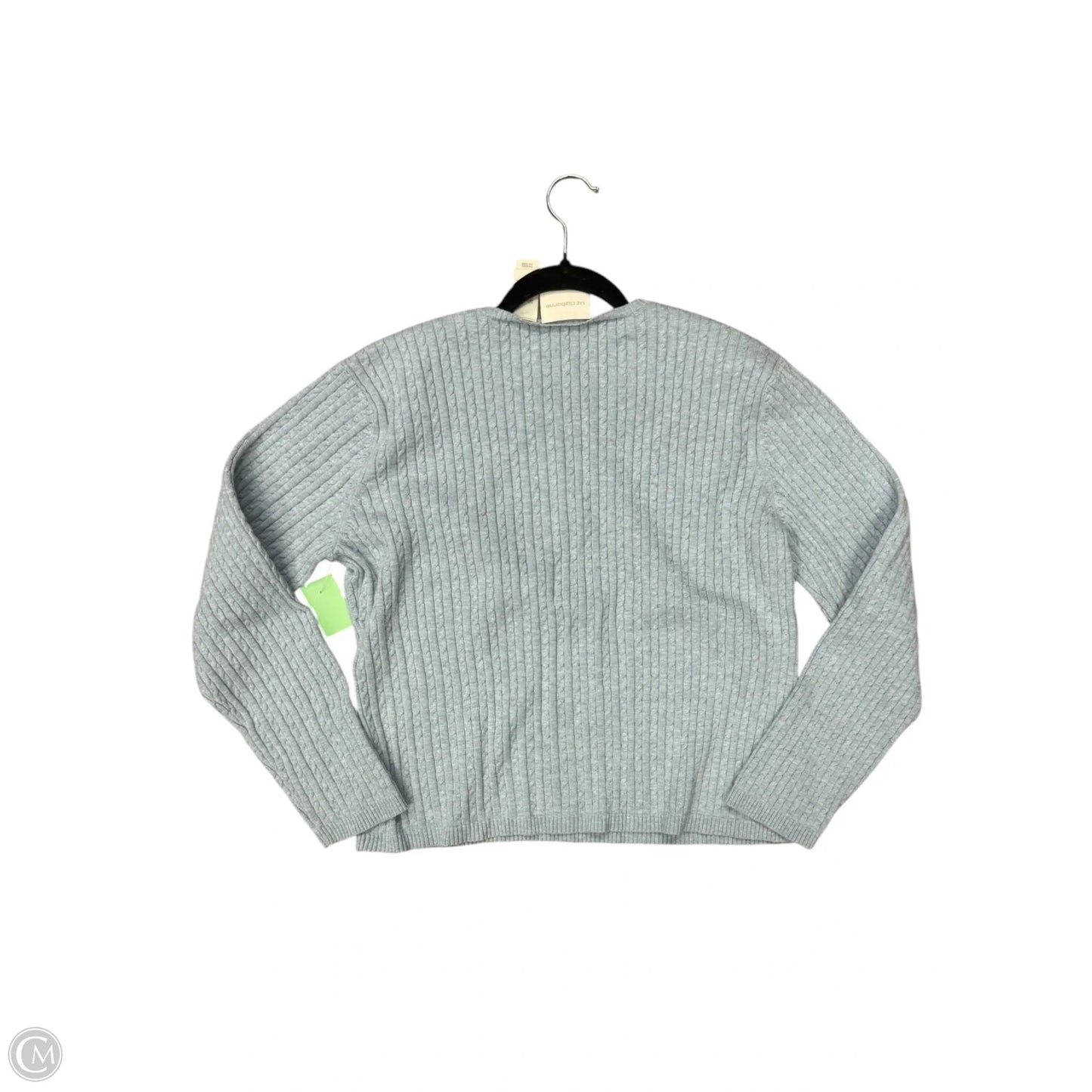 Top Long Sleeve By Liz Claiborne In Blue, Size: Xl