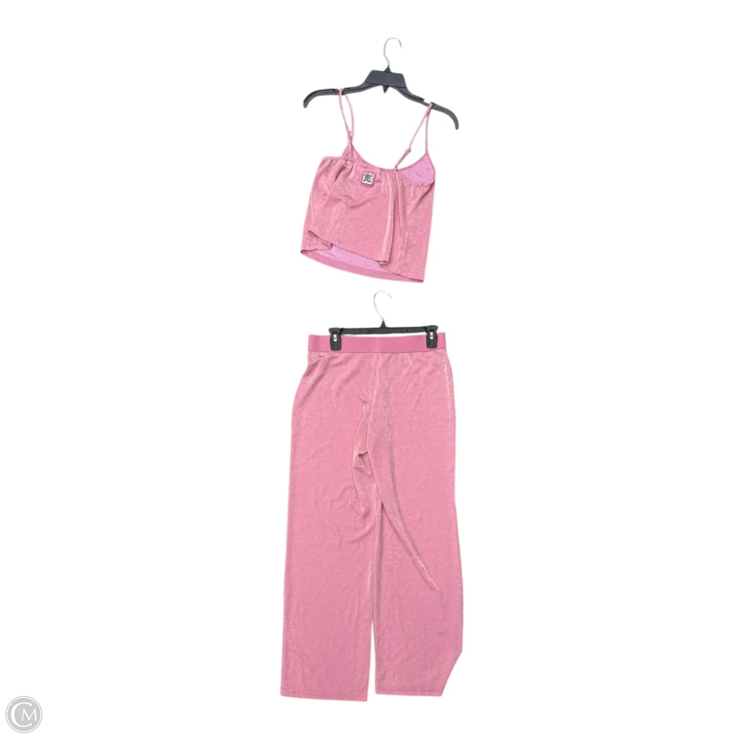 Pajamas 2pc By Juicy Couture In Pink, Size: S