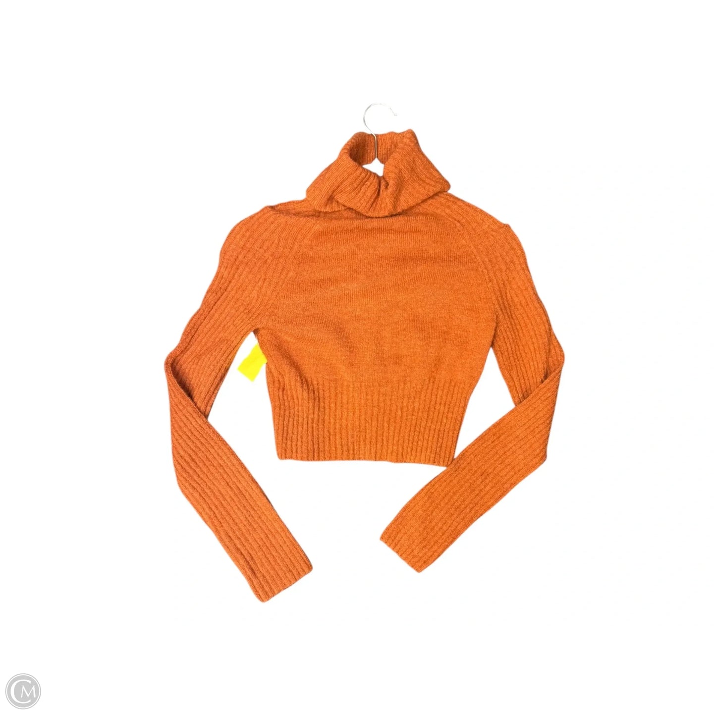 Top Long Sleeve By Bdg In Orange, Size: M