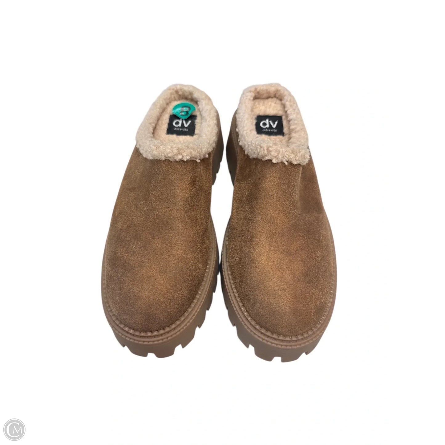 Shoes Flats By Dolce Vita In Brown & Cream, Size: 8