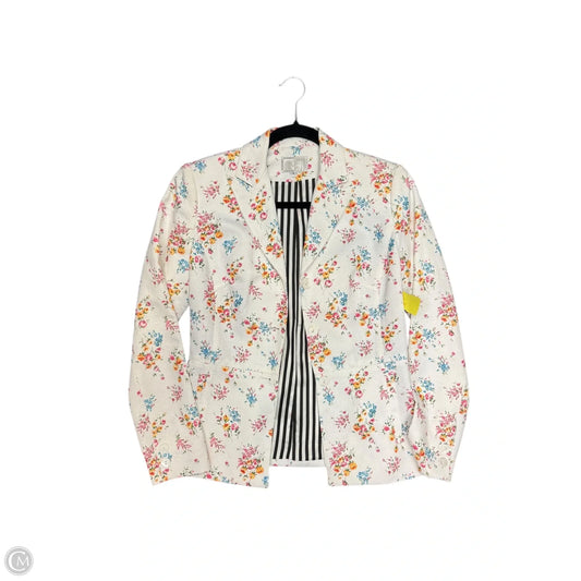 Blazer By Alberto Makali In White, Size: M