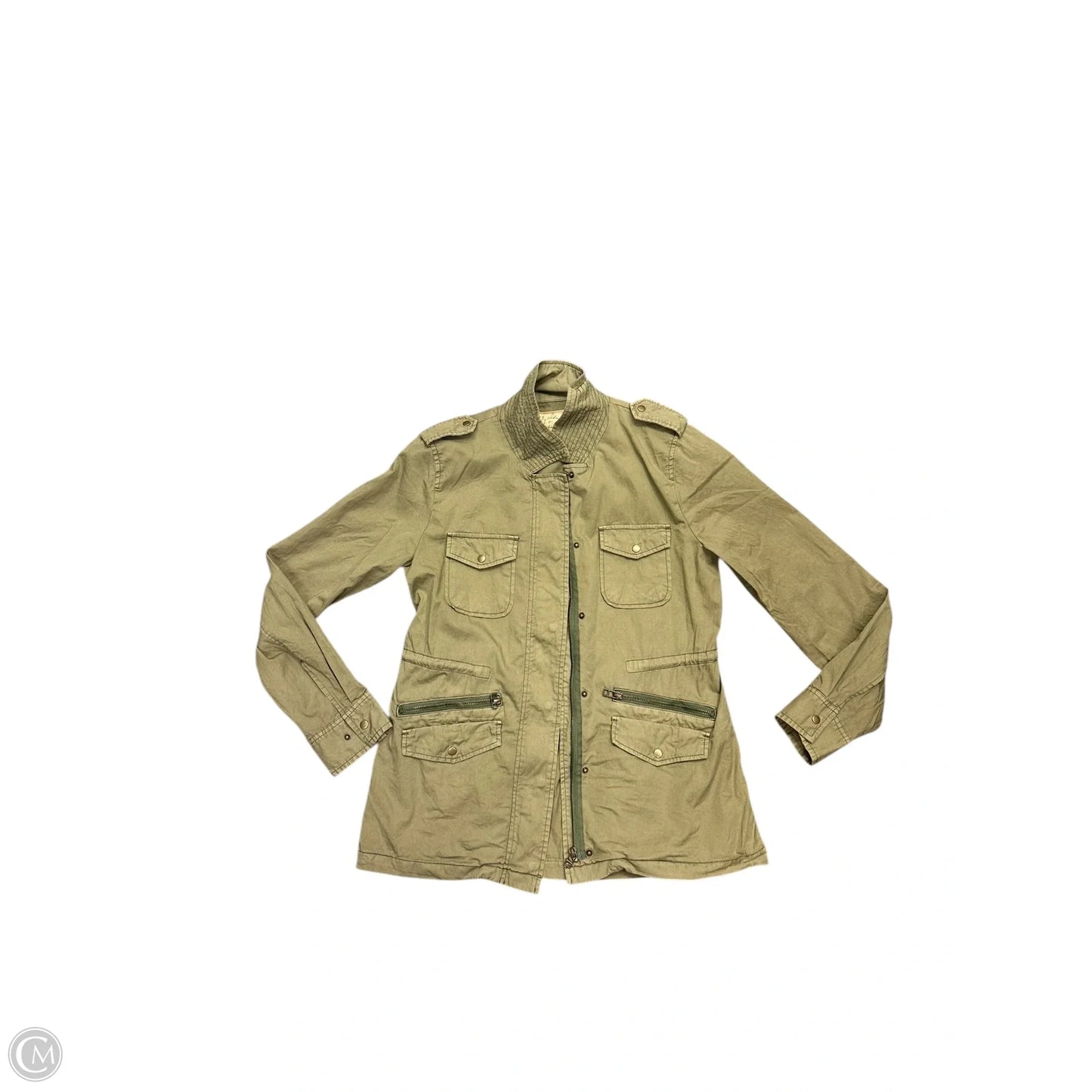 Jacket Other By Clothes Mentor In Green, Size: M