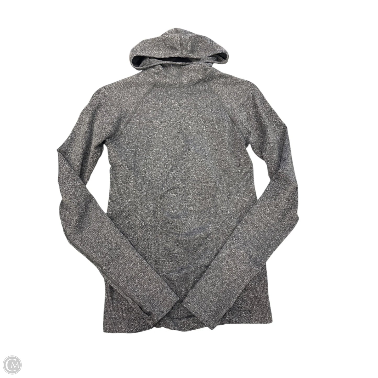 Athletic Sweatshirt Hoodie By Athleta In Grey, Size: S