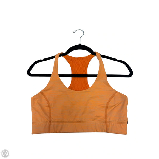 Athletic Bra By Outdoor Voices In Orange, Size: M
