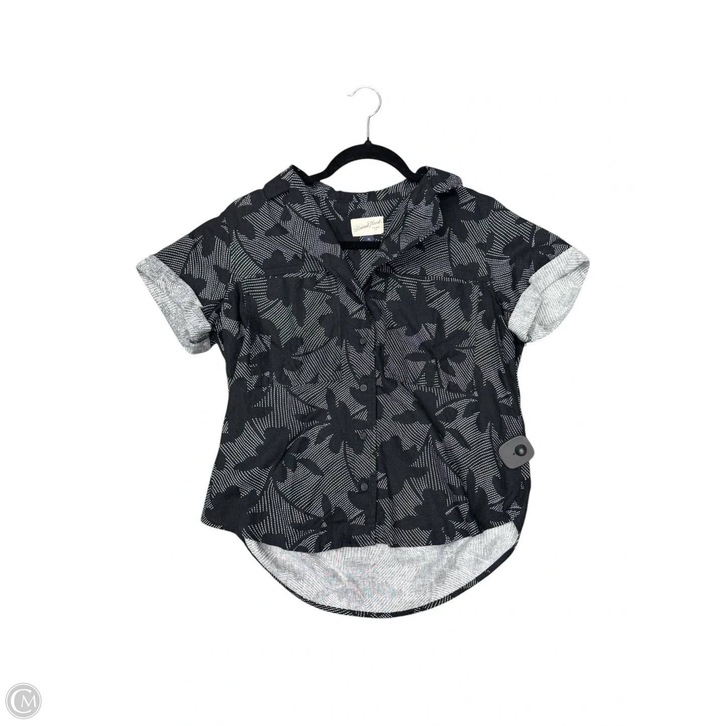 Top Short Sleeve By Universal Thread In Black, Size: Xs