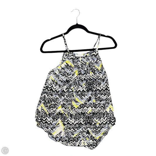 Tank Top By Allison Joy In Black & Blue, Size: Xs