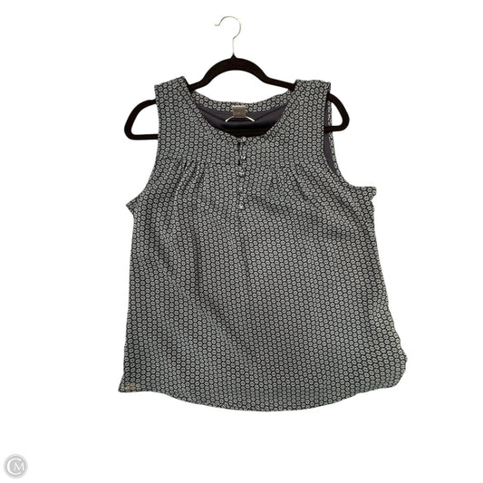 Top Sleeveless By Christopher And Banks In Blue, Size: M