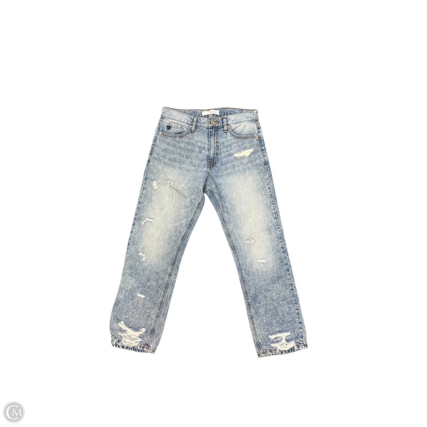Jeans Straight By Kancan In Blue Denim, Size: 6