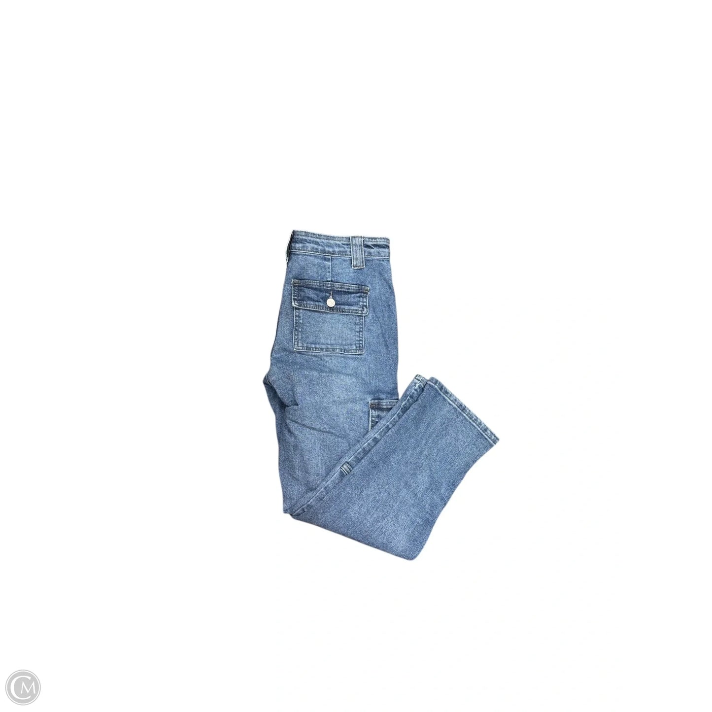 Jeans Straight By Kancan In Blue Denim, Size: 4