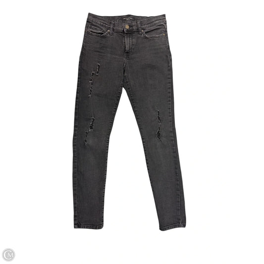 Jeans Skinny By Banana Republic In Black, Size: 4