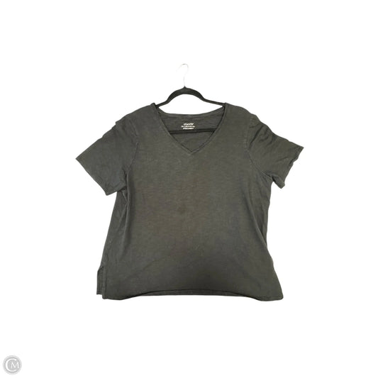 Top Short Sleeve By Chicos In Black, Size: Xl