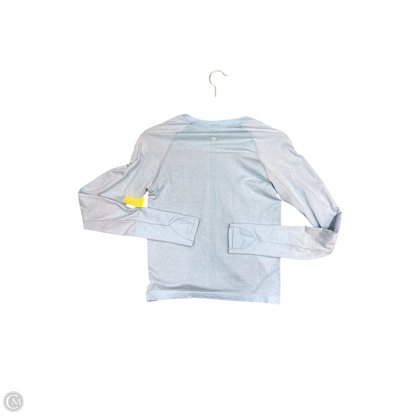 Athletic Top Long Sleeve Crewneck By Lululemon In Blue, Size: 2