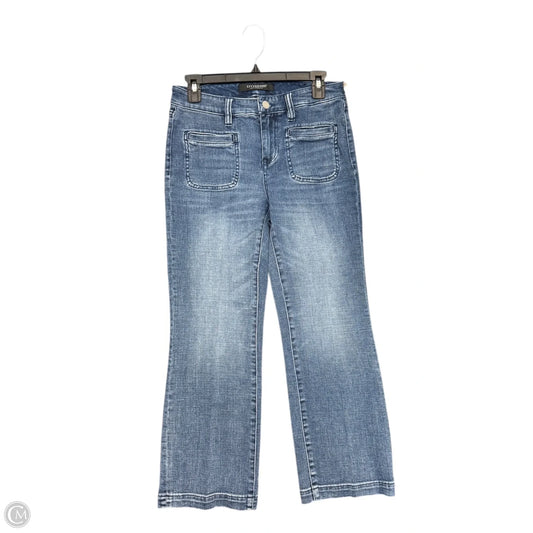Jeans Flared By Liverpool In Blue, Size: 4