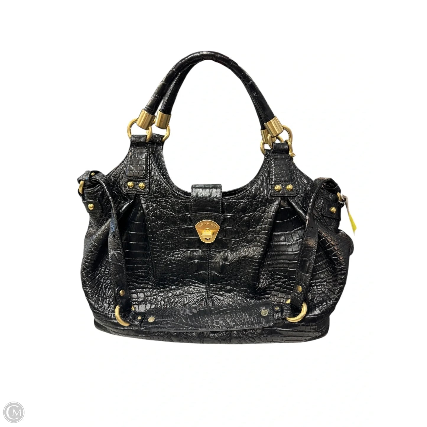 Handbag Designer By Brahmin, Size: Large