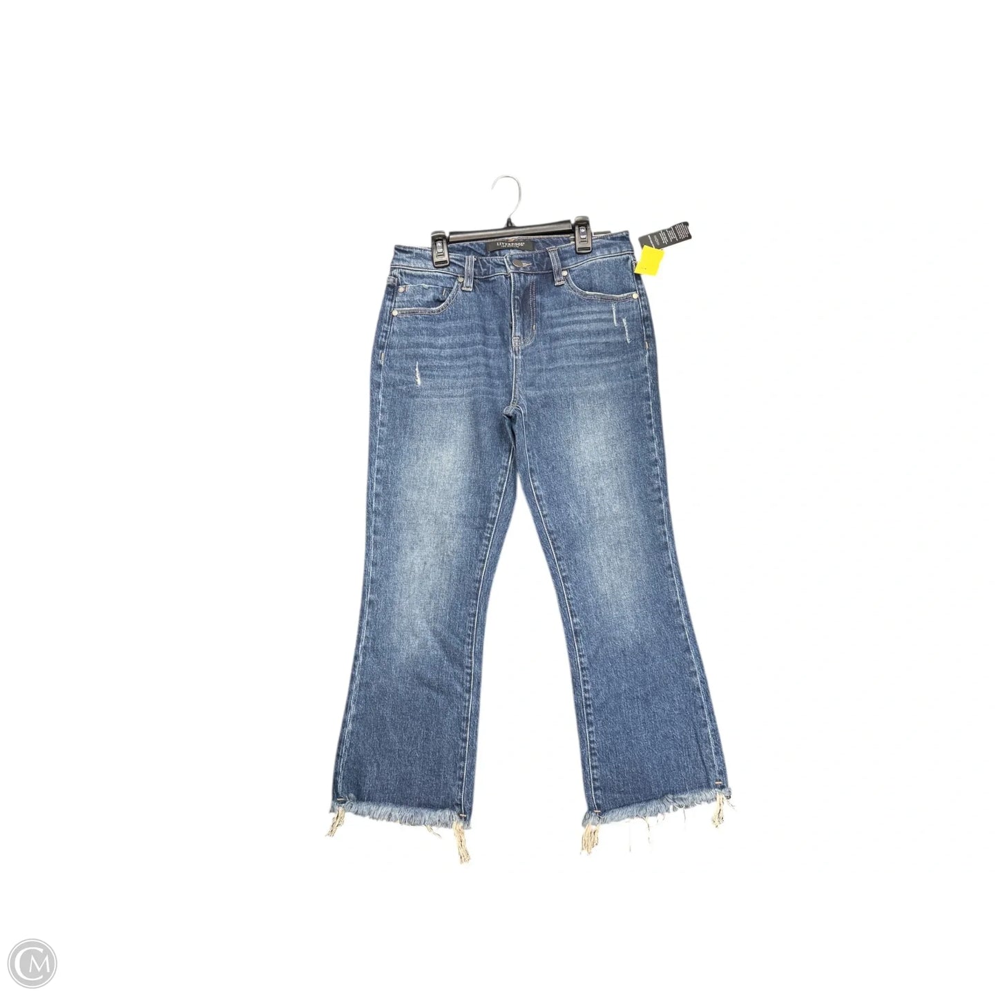 Jeans Flared By Liverpool In Blue, Size: 2