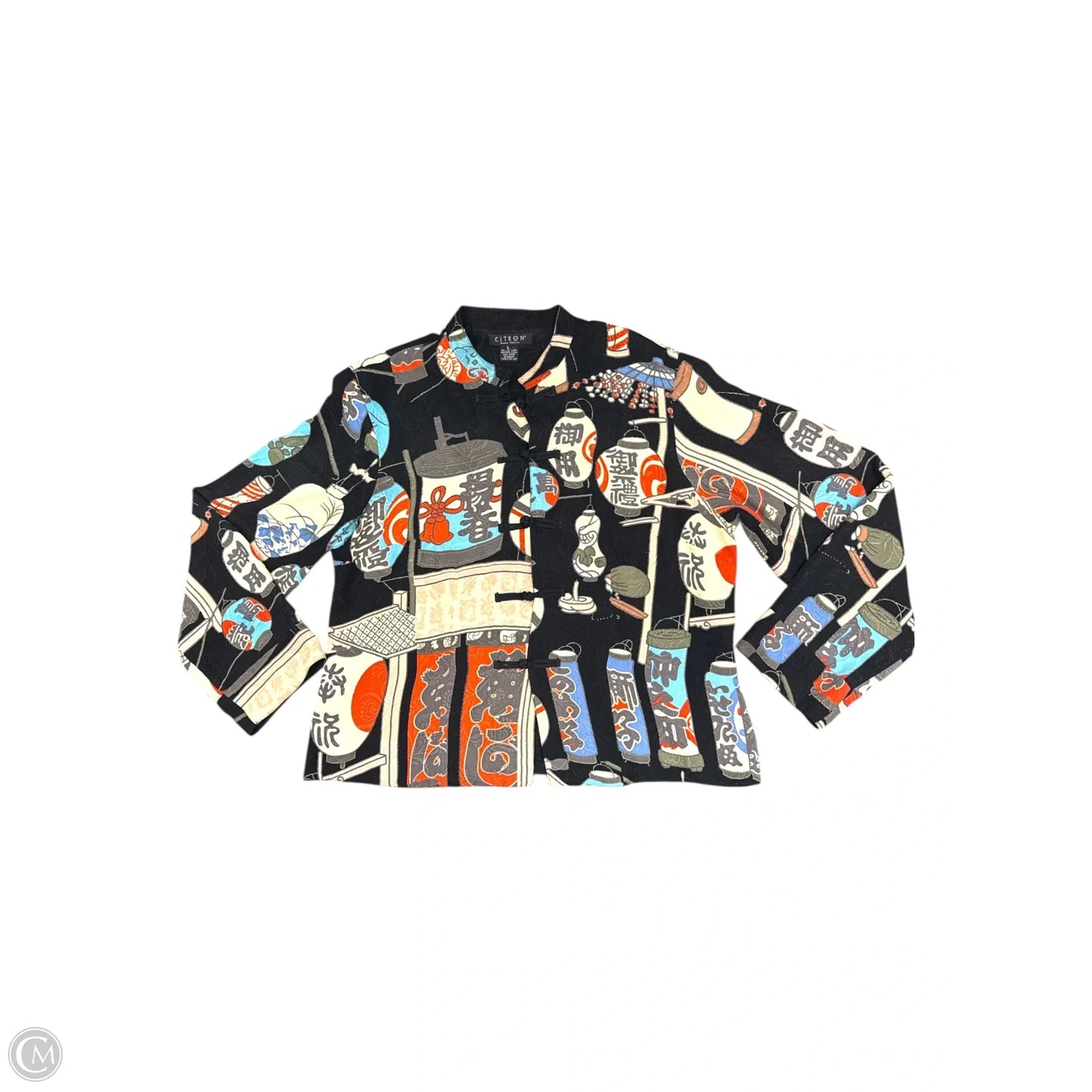 Cardigan By Citron In Multi-colored, Size: L