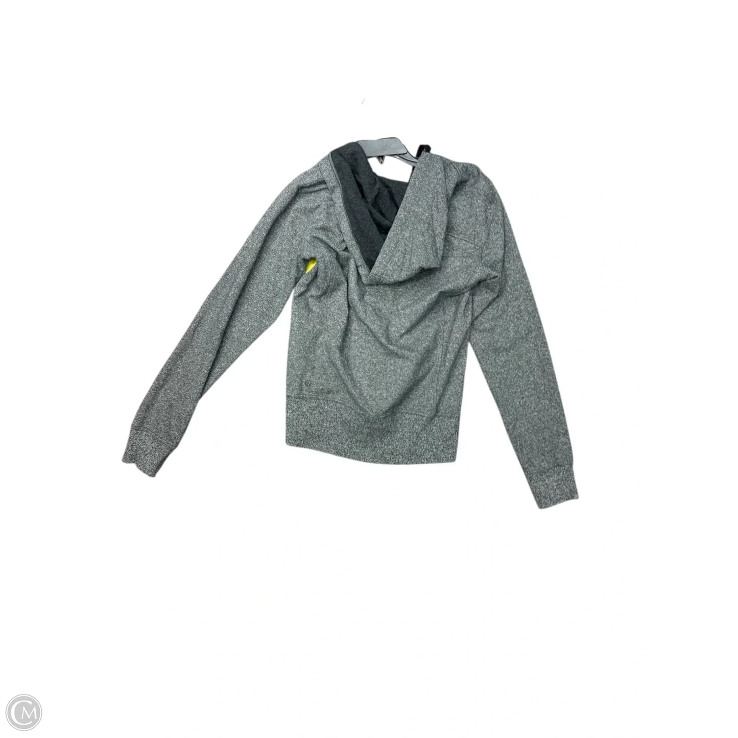 Athletic Jacket By Lululemon In Grey, Size: 6