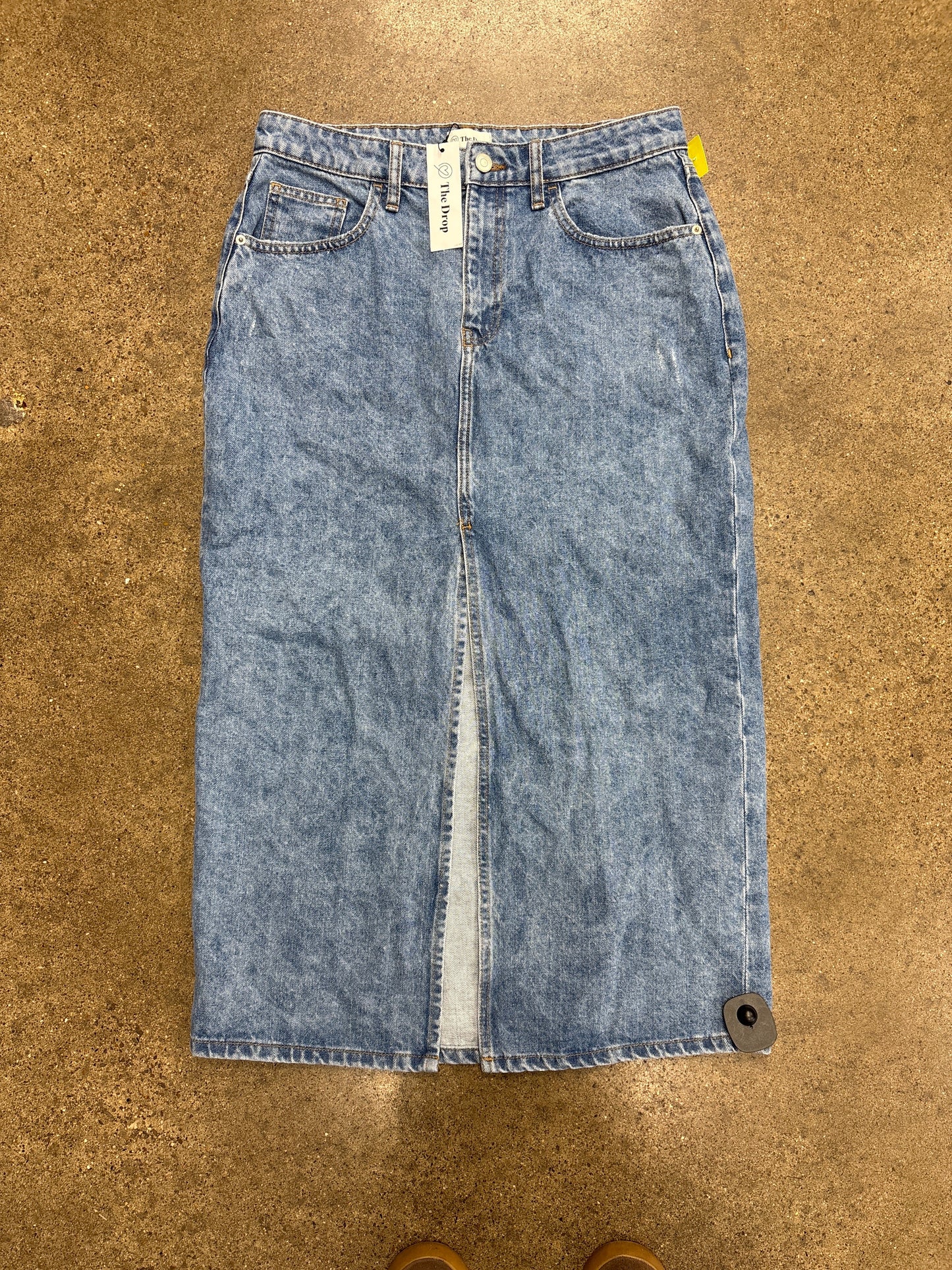 Skirt Maxi By The Drop In Blue Denim, Size:M
