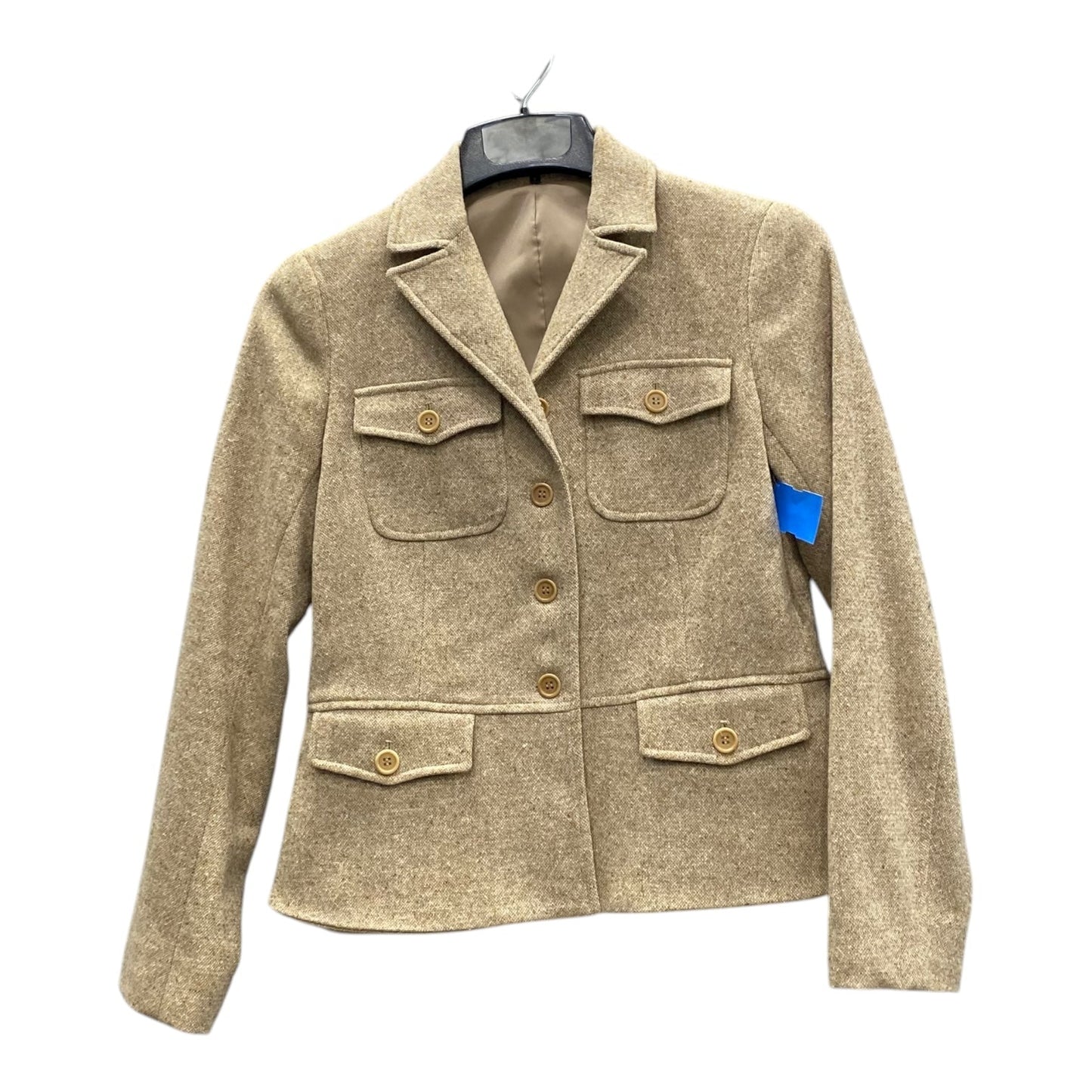 Blazer By Theory In Tan, Size:M