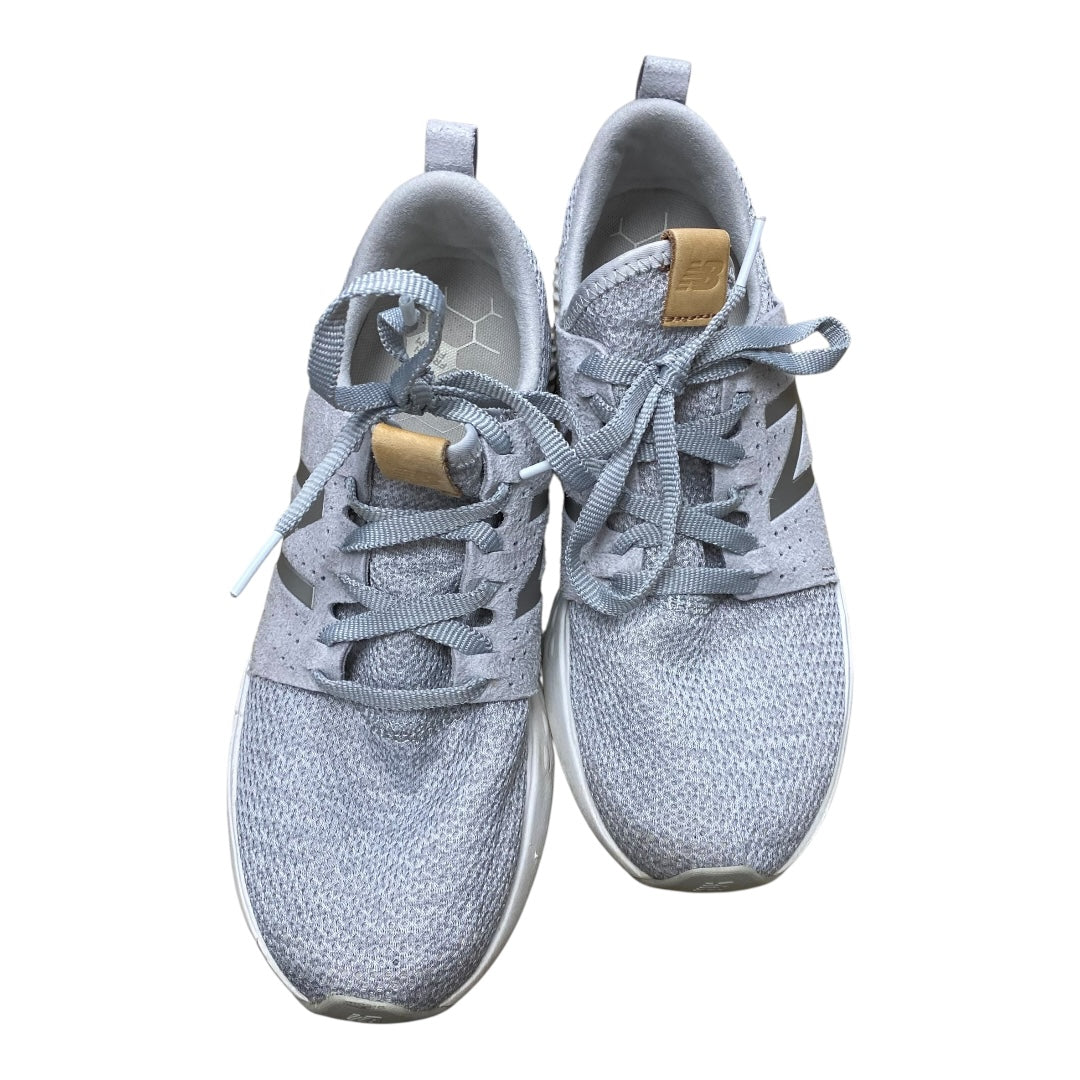 Shoes Athletic By New Balance In Grey & White, Size:9