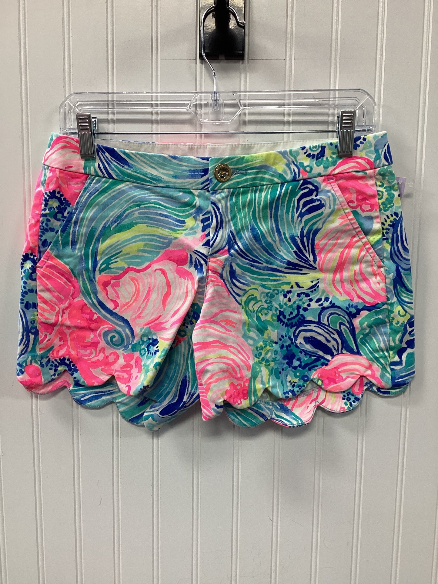 Shorts Designer By Lilly Pulitzer In Multi, Size:0
