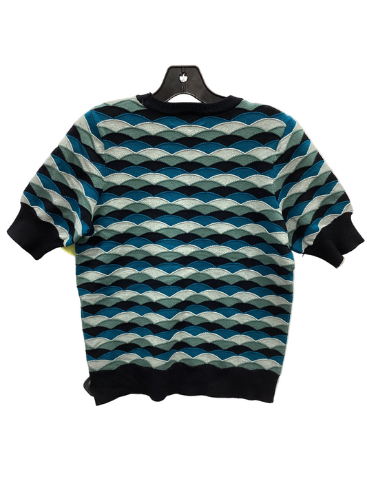 Top Ss By Liz Claiborne In Blue & Grey, Size:S