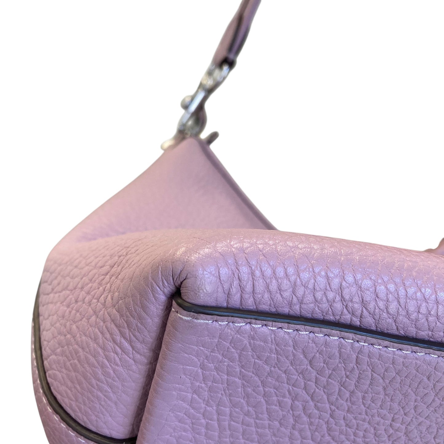 Handbag Designer By Coach In Purple, Size:Medium