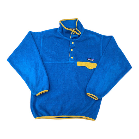 Athletic Fleece By Patagonia In Blue & Gold, Size:Xs
