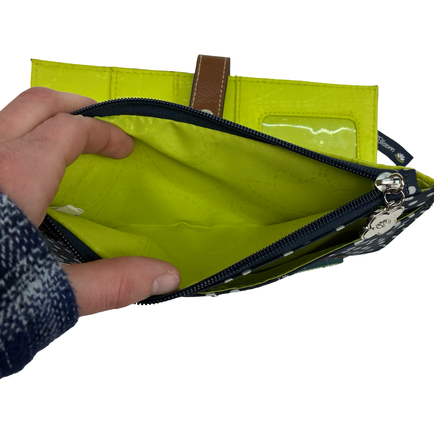 Wallet By Lily Bloom In Blue, Size:Medium