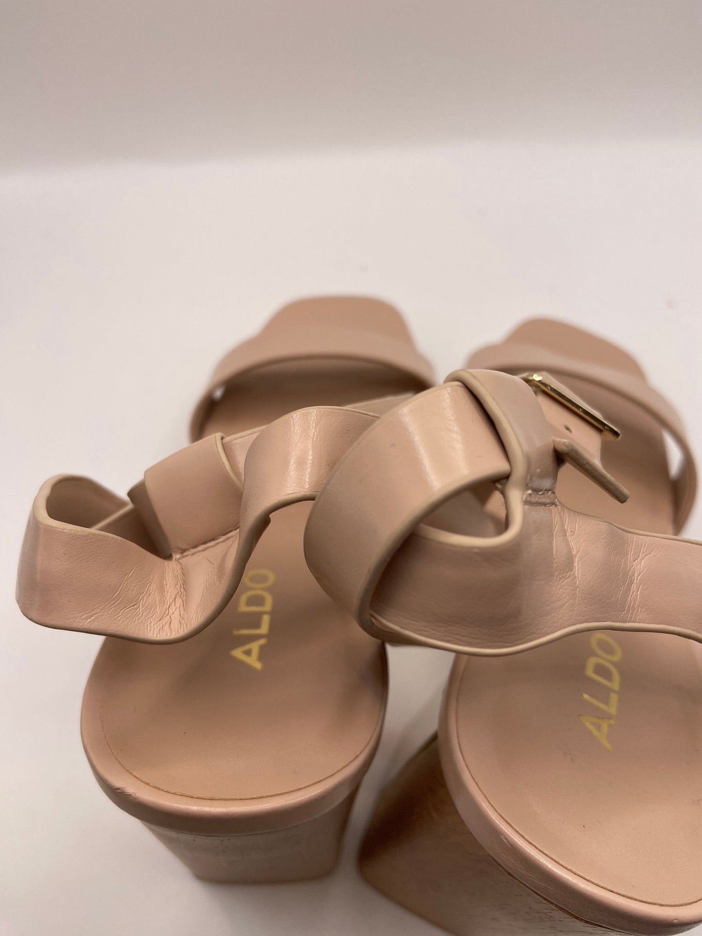 Shoes Heels Block By Aldo In Pink, Size: 11