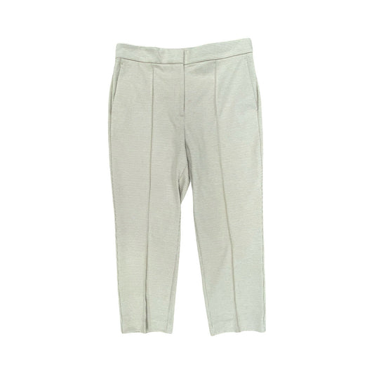 Pants Dress By Ann Taylor In Brown & White, Size:12P