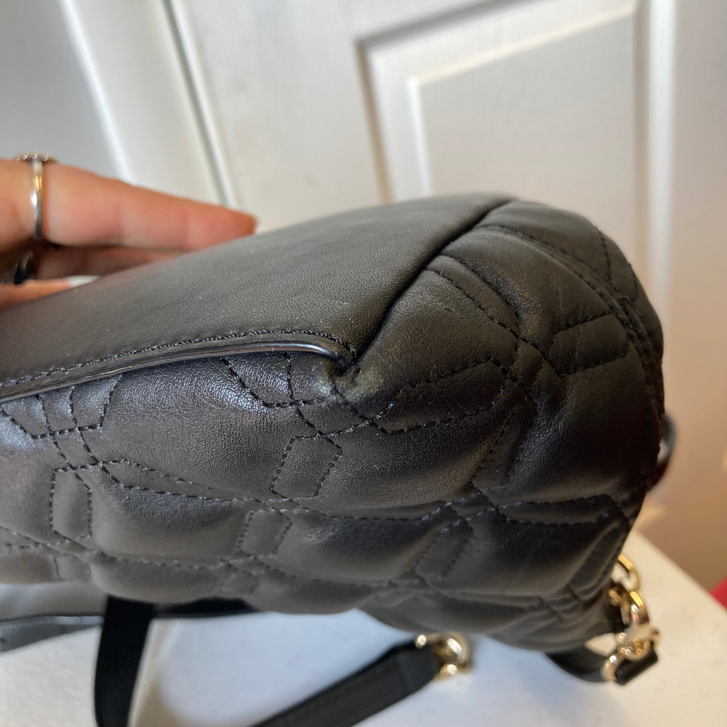 Handbag Designer By Kate Spade In Black, Size:Medium
