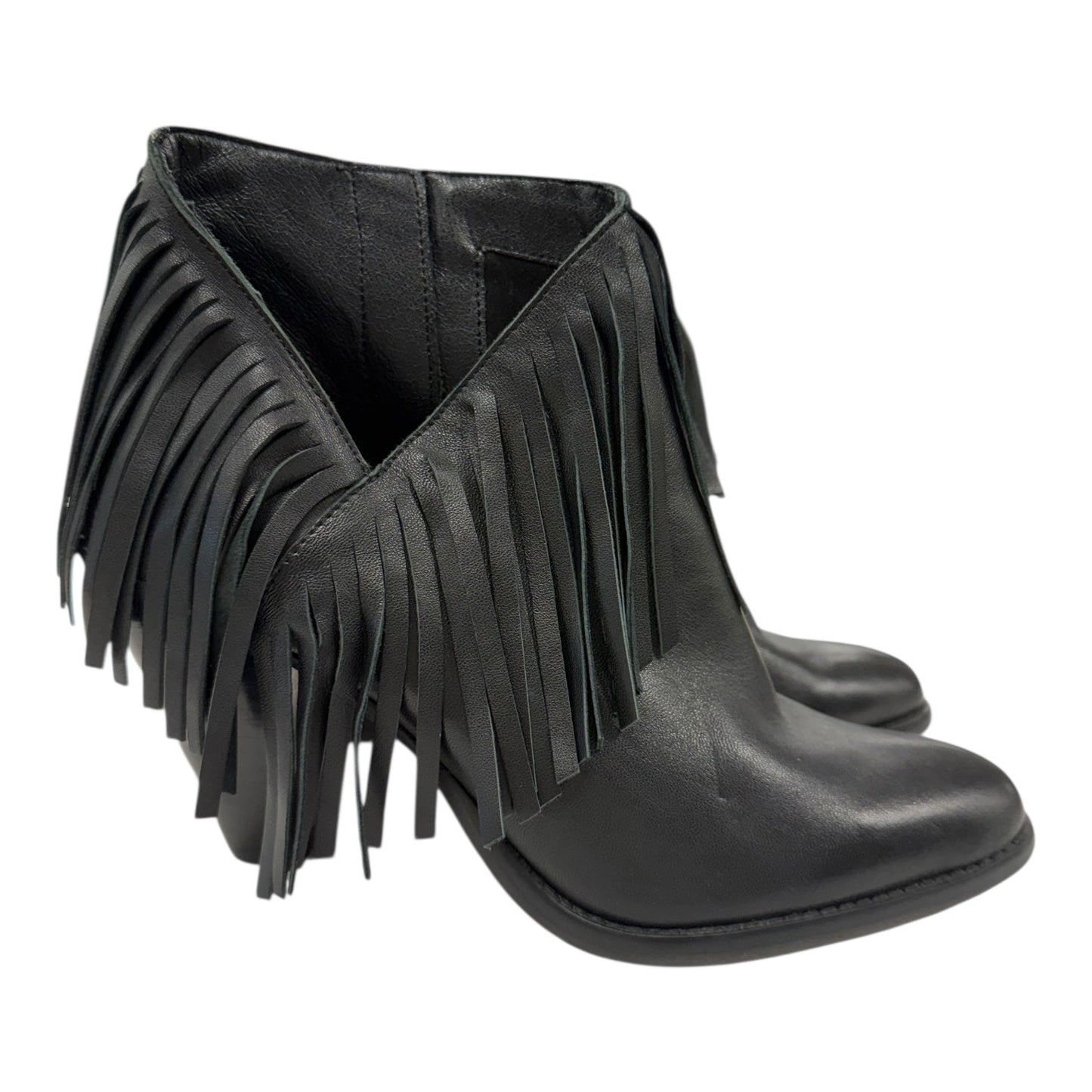 Boots Ankle Flats By Jessica Simpson In Black, Size:7.5