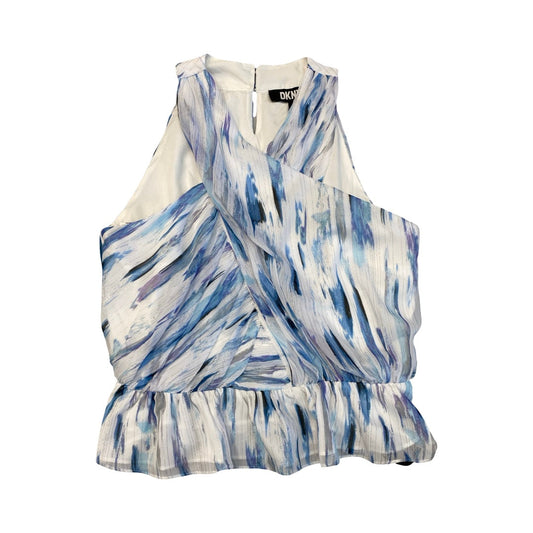 Top Sleeveless By Dkny In Multi, Size:M