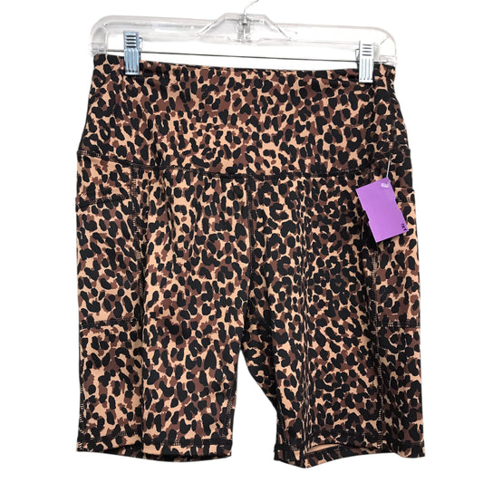 Athletic Shorts By LegEnd In Black & Brown, Size:L