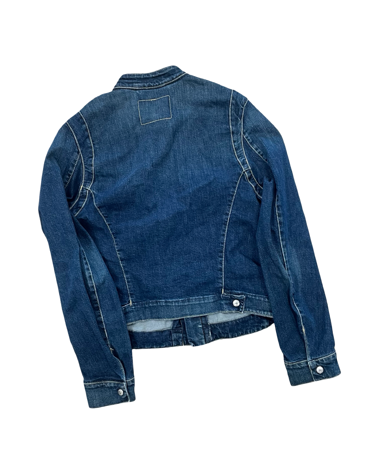 Jacket Denim By Levis In Blue Denim, Size:L