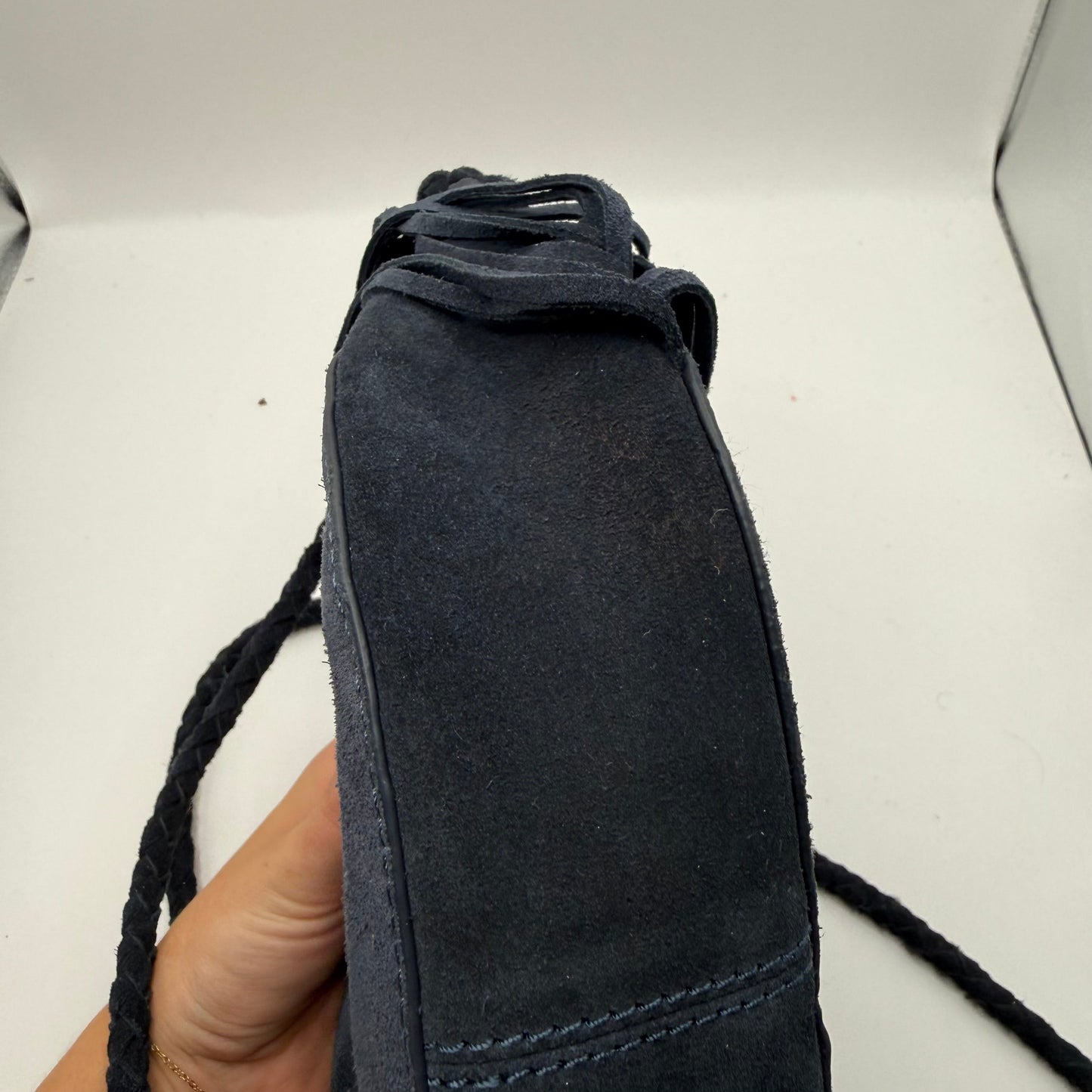 Crossbody Leather By Shyanne, Size: Small
