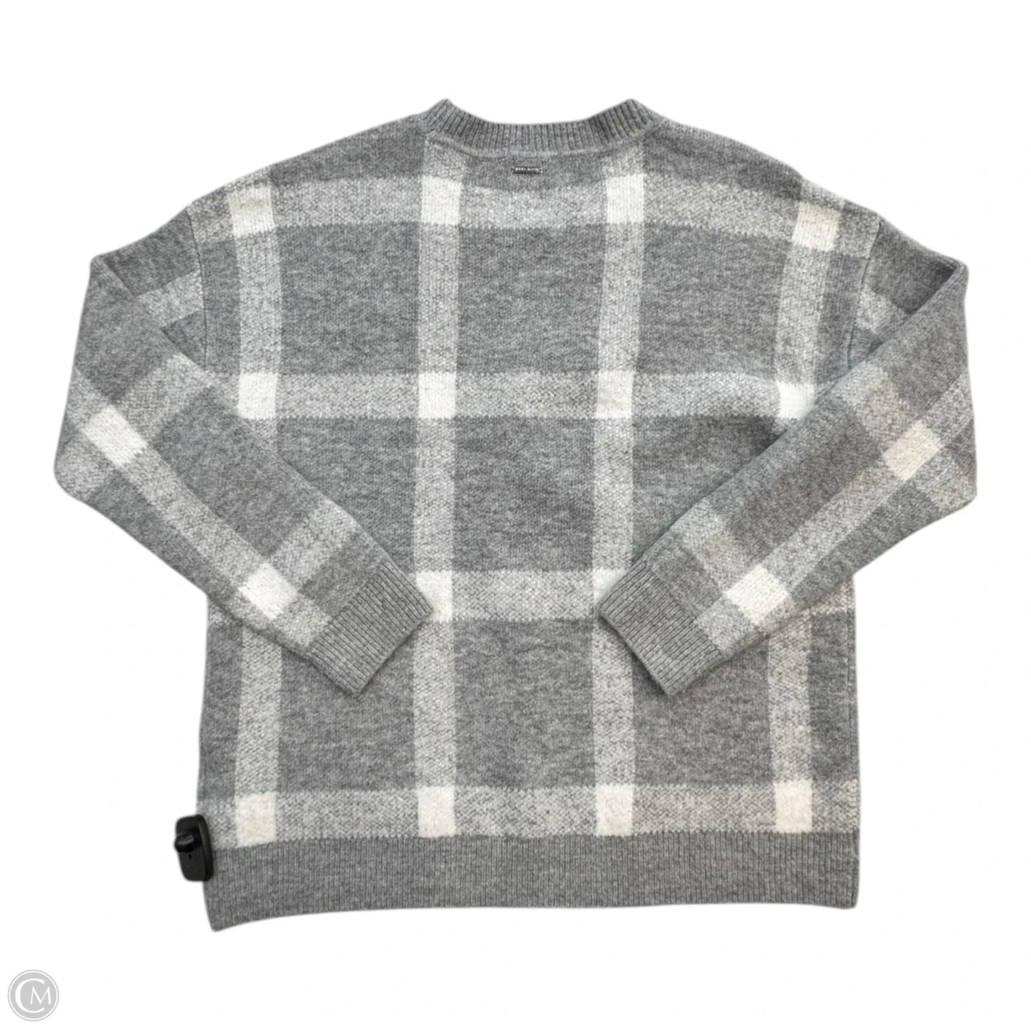 Sweater By Anne Klein In Grey, Size: M