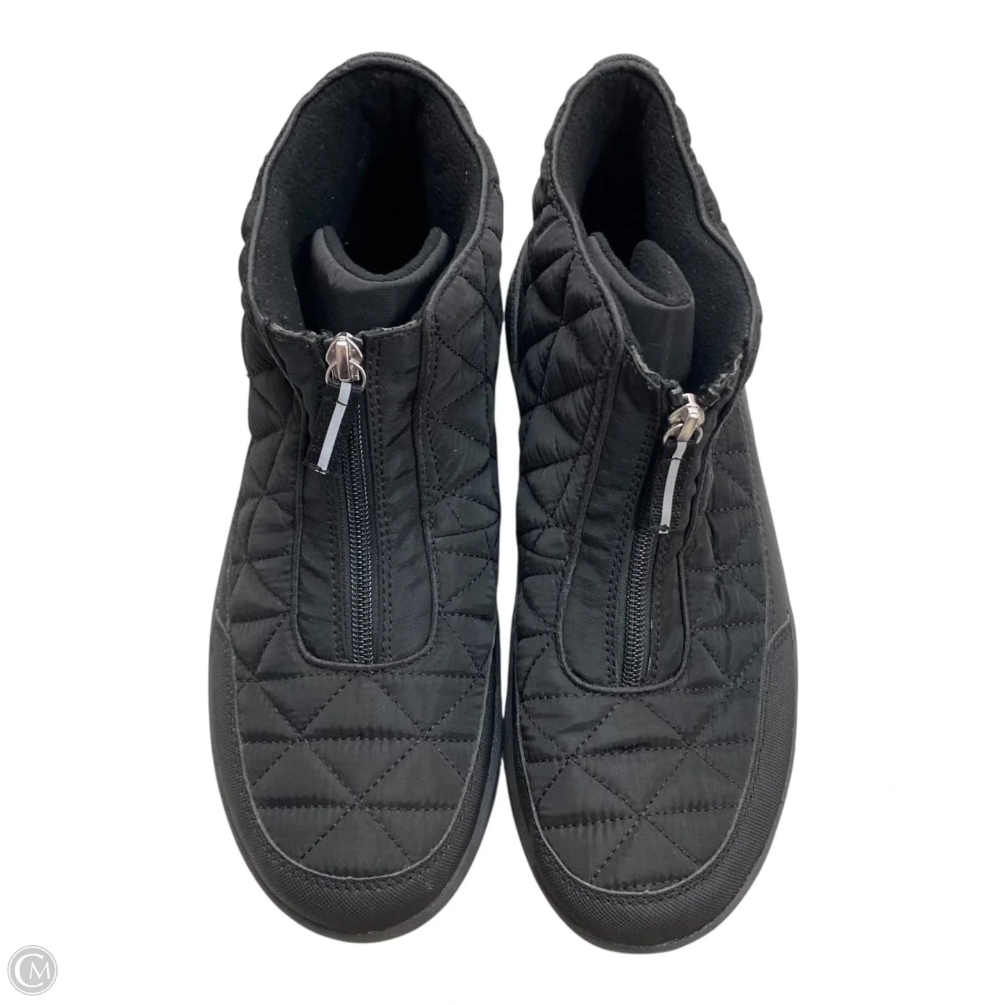 Boots Snow By Lands End In Black, Size: 9.5