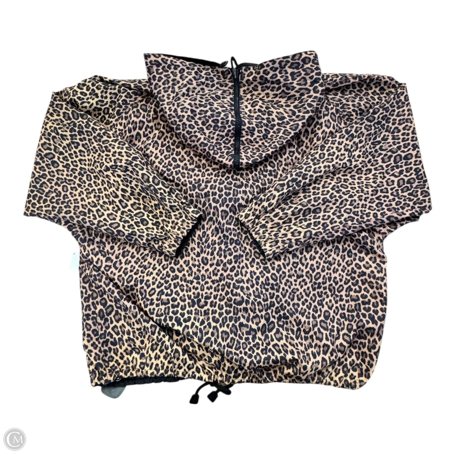 Jacket Windbreaker By MYCRA PAC In Animal Print, Size: S