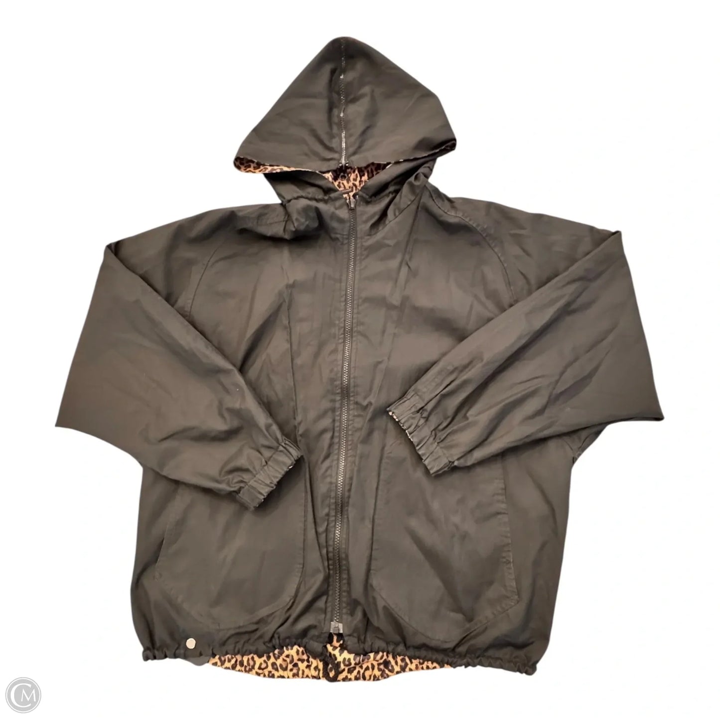 Jacket Windbreaker By MYCRA PAC In Animal Print, Size: S