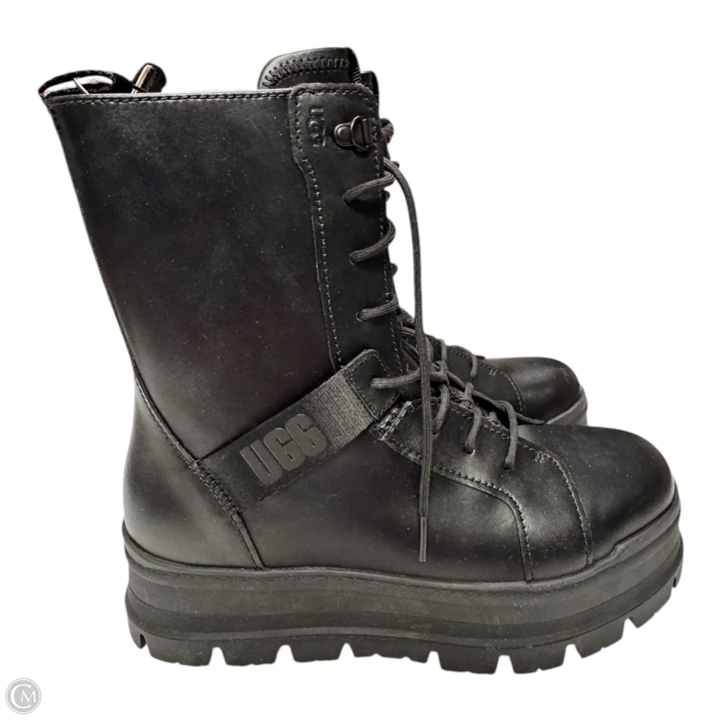 Boots Designer By Ugg In Black, Size: 10