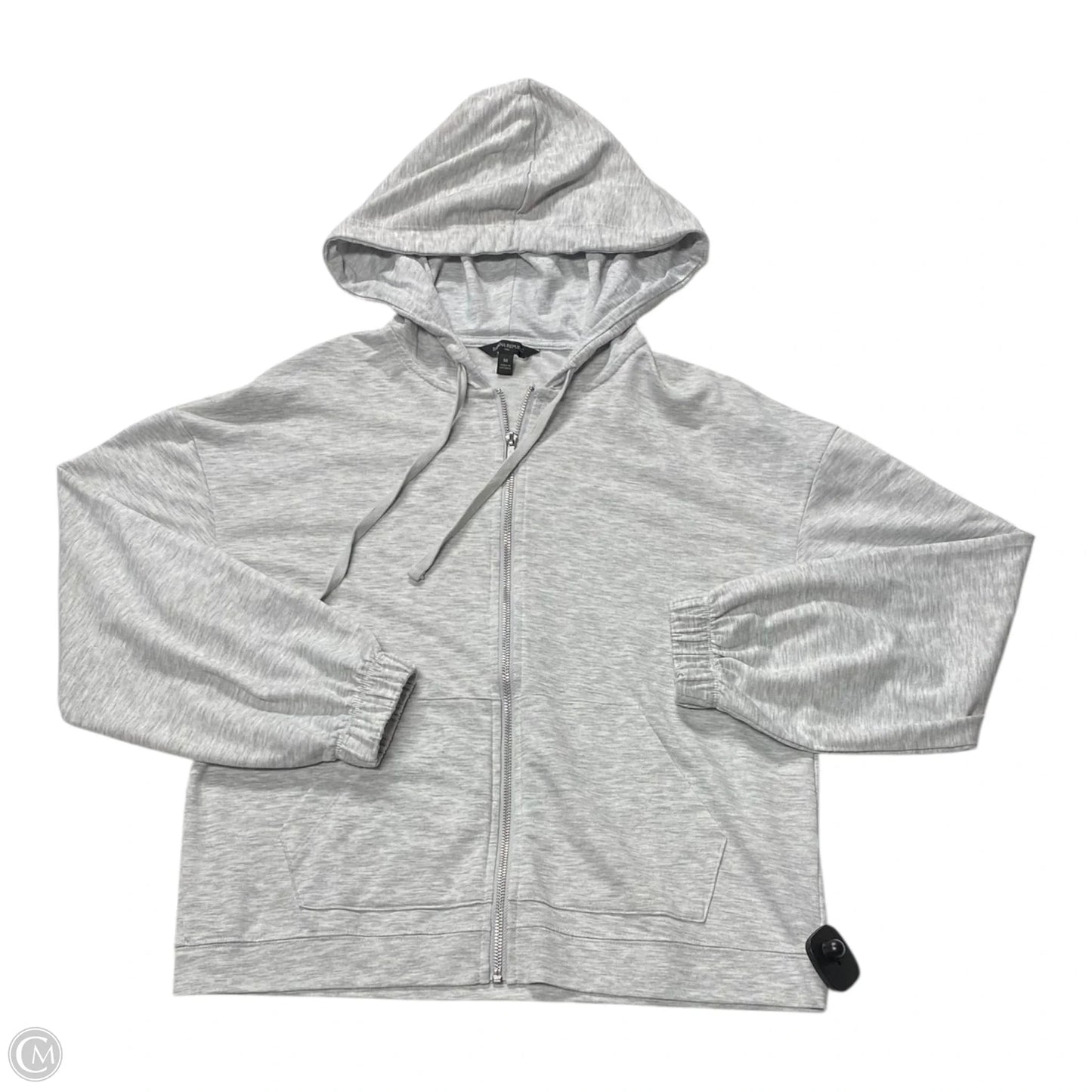 Top Long Sleeve By Banana Republic In Grey, Size: M