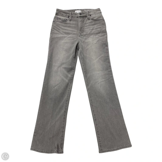 Jeans Straight By Good American In Grey, Size: 4
