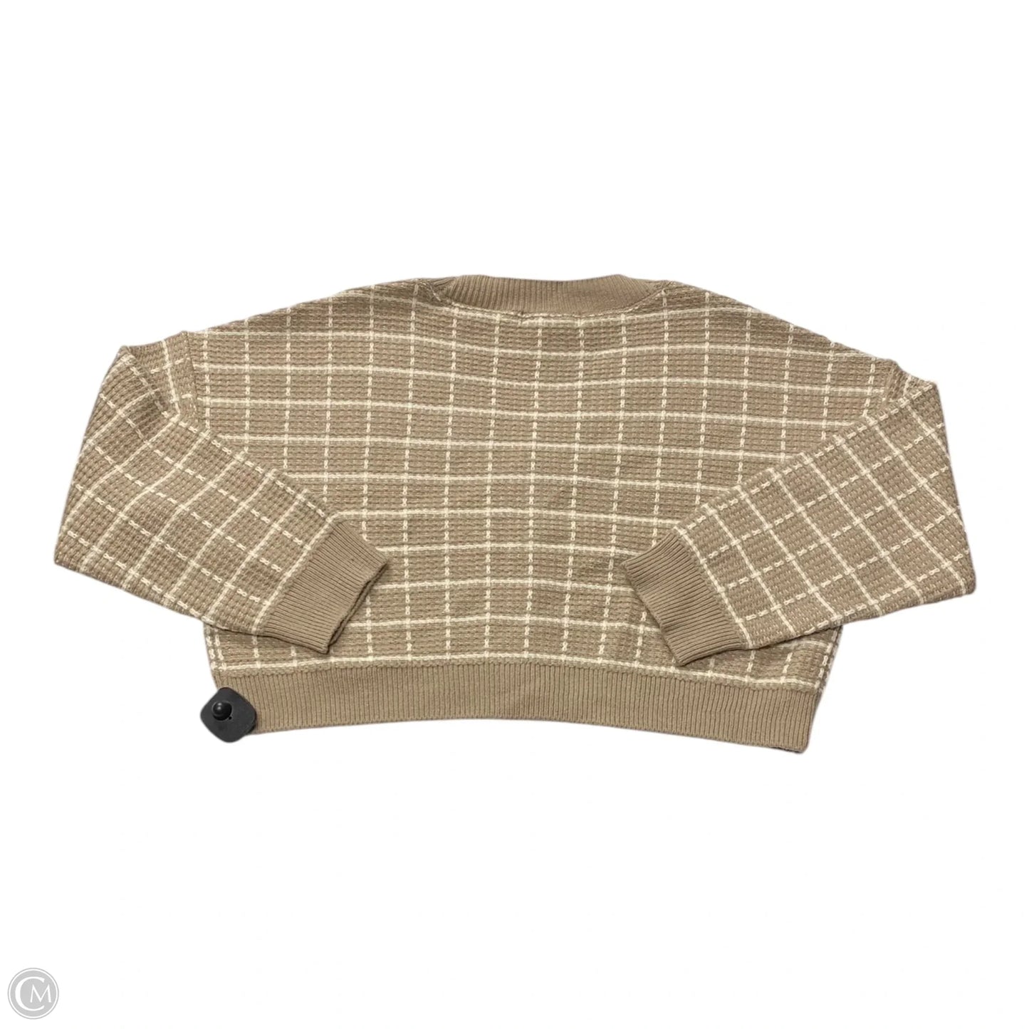 Sweater Cardigan By Vero Moda In Tan, Size: M