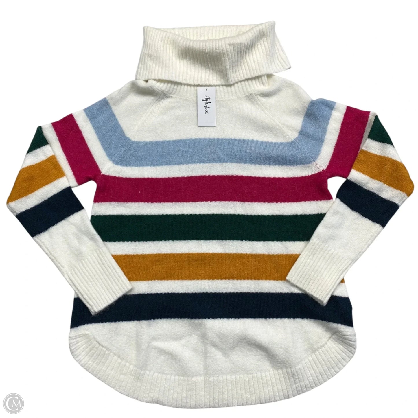 Sweater By Style And Company In Multi-colored, Size: S