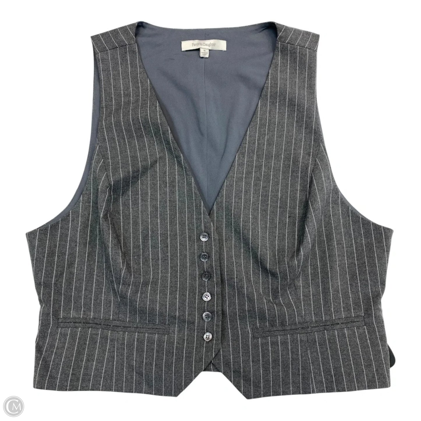 Vest Other By Favorite Daughter In Grey, Size: Xl