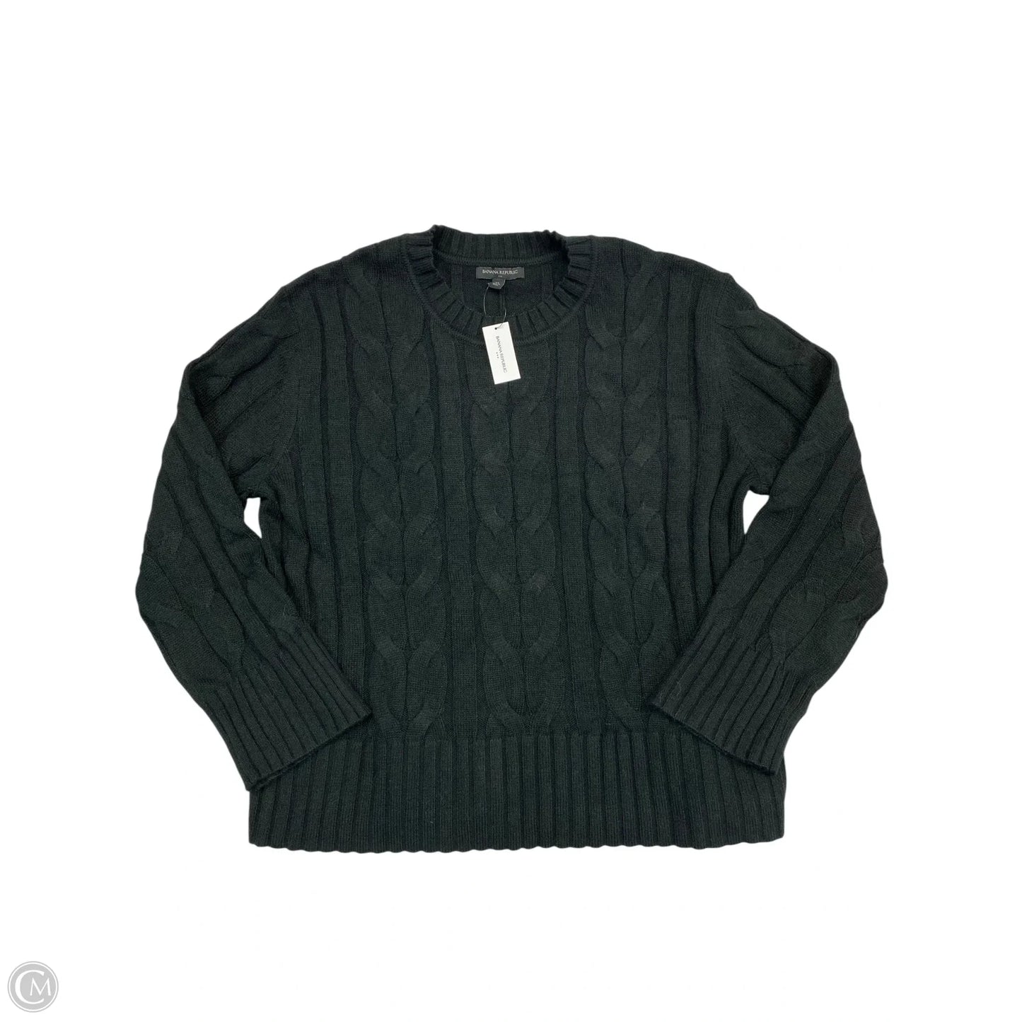 Sweater By Banana Republic In Black, Size: Xl